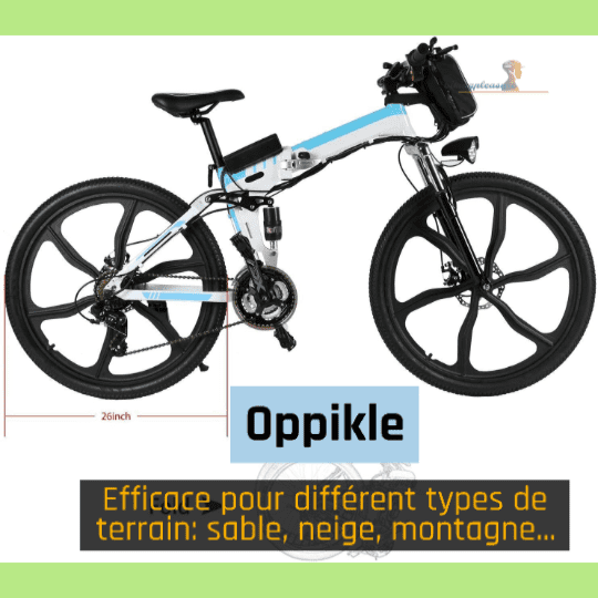 Vélo éléctrique á gros pneu Oppikle